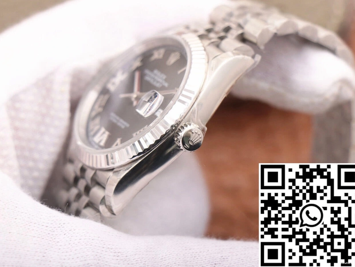 M126233 Diamond-set EW Black Rolex Datejust Dial Factory 0508